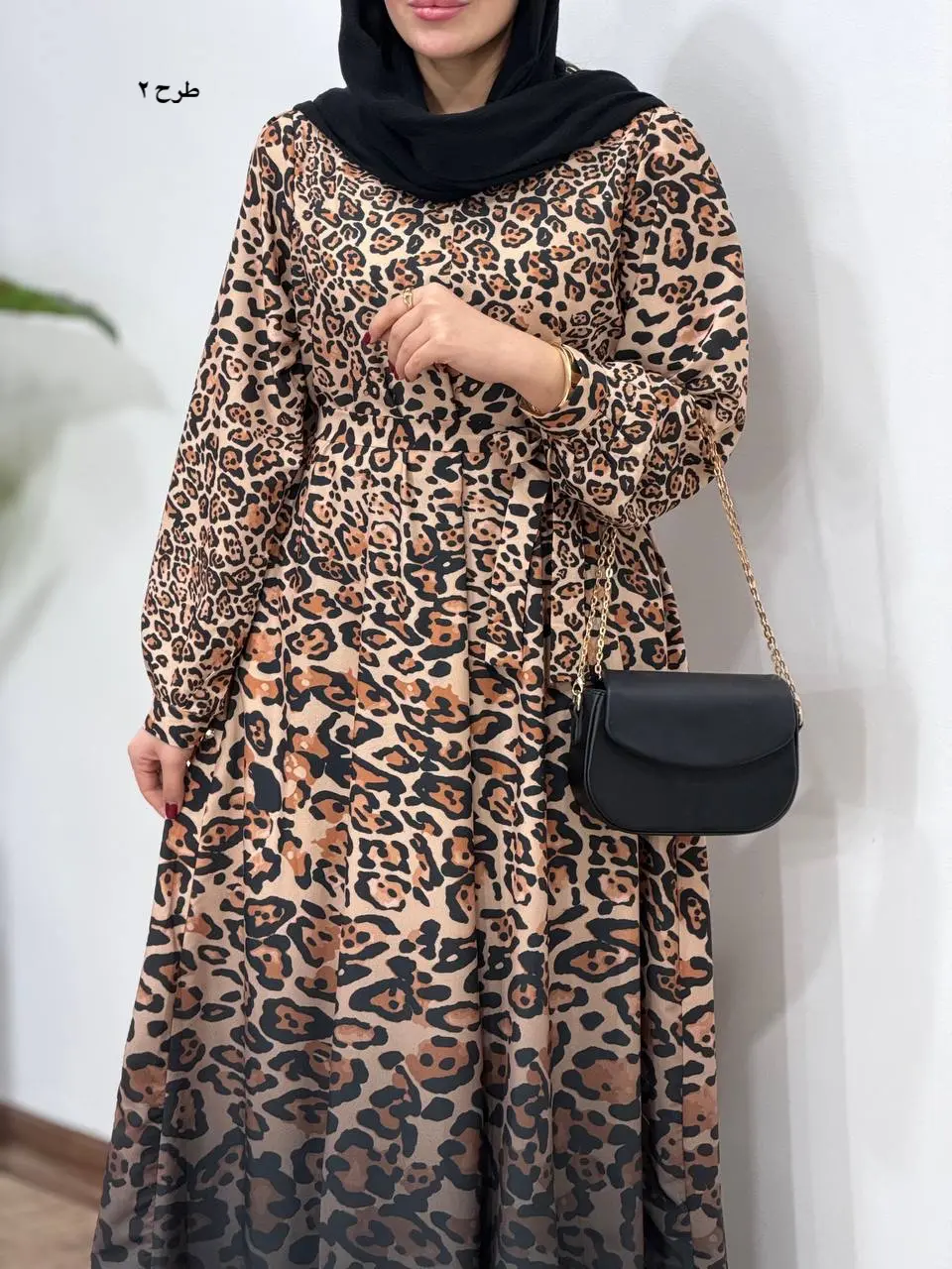 پیراهن بلند سوپر کلوش آیسو تبسم